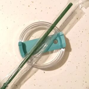 STANLEY-Replacement Lid & Straw (Clear /Turquoise)